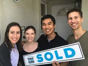 Sold home with clients in San Diego